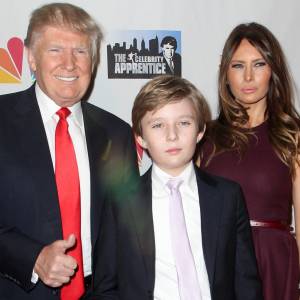 14-letni syn Donalda Trumpa jest już od niego znacznie wyższy. Teraz mierzy około dwóch metrów wysokości!