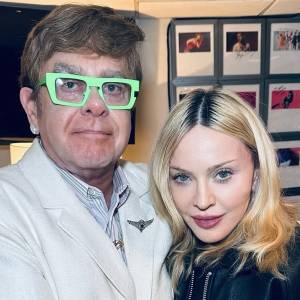 Ich konflikt trwał dekady. Madonna i Elton John oficjalnie zakopali topór wojenny!