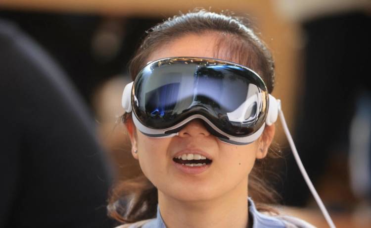 Apple Vision Pro, fot. DAVID SWANSON/AFP/East News
