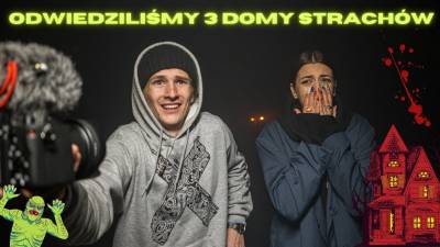 Zwiedziliśmy 3 domy strachów w Energylandii!
