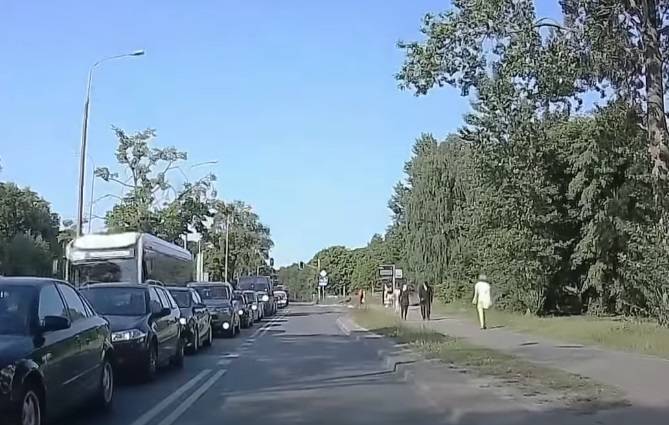 Dziewczyna wbiegła pod samochód na czerwonym świetle! "Oby to była nauczka na całe życie" [WIDEO]