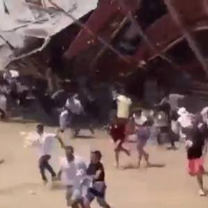 Trybuna stadionu w Kolumbii się zawaliła. Stało się to podczas walki byków