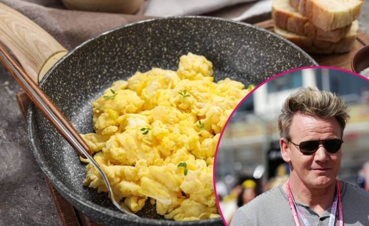 Gordon Ramsay zdradza przepis na idealną jajecznicę. Jeden składnik zmienia wszystko, fot. Shutterstock, East News