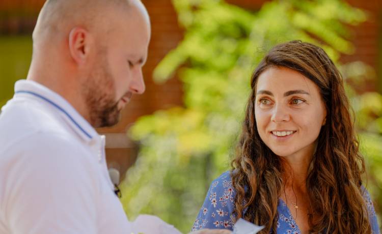 Marcin i Anna w „Rolnik szuka żony”. Fot. materiały prasowe TVP/Piotr Matey/Fremantle