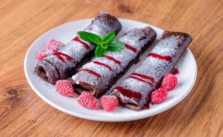 Kakaowe naleśniki bezglutenowe 