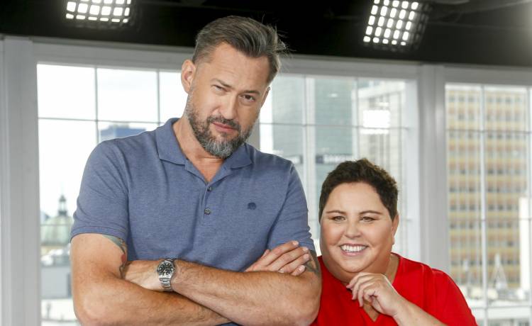 Marcin Prokop i Dorota Wellman. Fot. AKPA