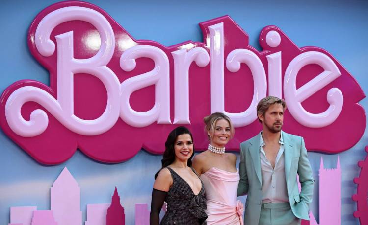 Obsada filmu "Barbie", fot. JUSTIN TALLIS/AFP/East News