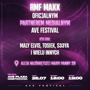 AVE Festival już 25 lipca w Częstochowie. Rap, elektronika i impreza do białego rana