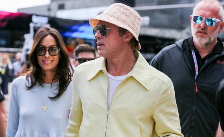 Brad Pitt i Ines de Ramon, IMAGO/Imago Sport and News/East News