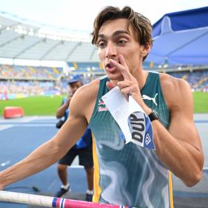 Armand Duplantis pobił rekord świata w Polsce! Zobaczcie, jak to uczcił