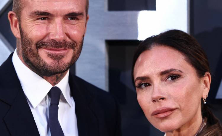Victoria i David Beckham, fot. HENRY NICHOLLS/AFP/East News