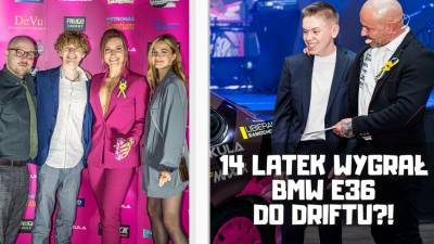 Poszliśmy na galę motoryzacyjną! 14-latek wygrał BMW E36?!