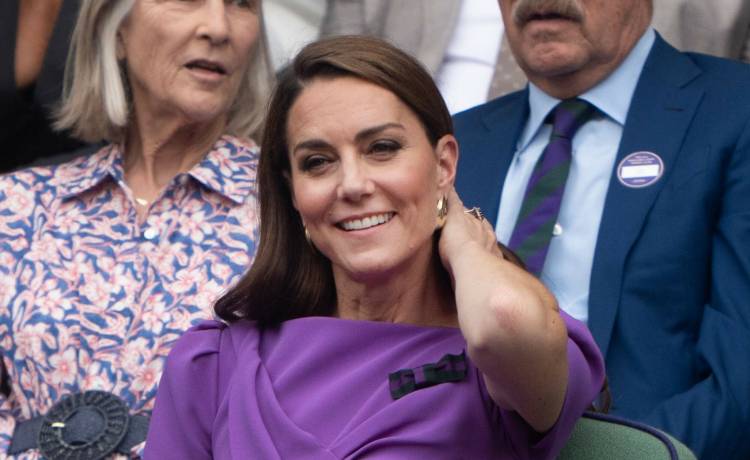 Księżna na finale Wimbledonu, fot. Rex Features