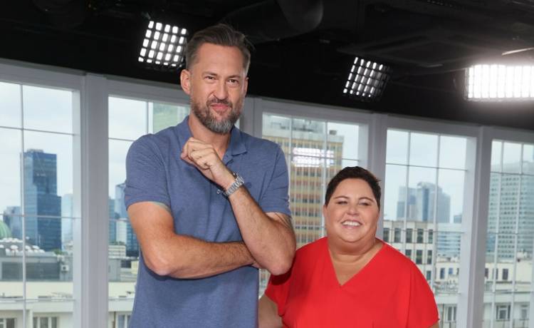 Marcin Prokop i Dorota Wellman. Fot.Pawel Wodzynski/East News