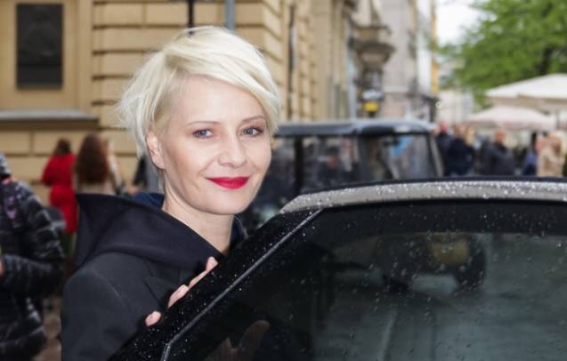 Małgorzata Kożuchowska dodała zdjęcie z pracy. Fani: "Aż nie do wiary że zaraz zostaniesz babcią"