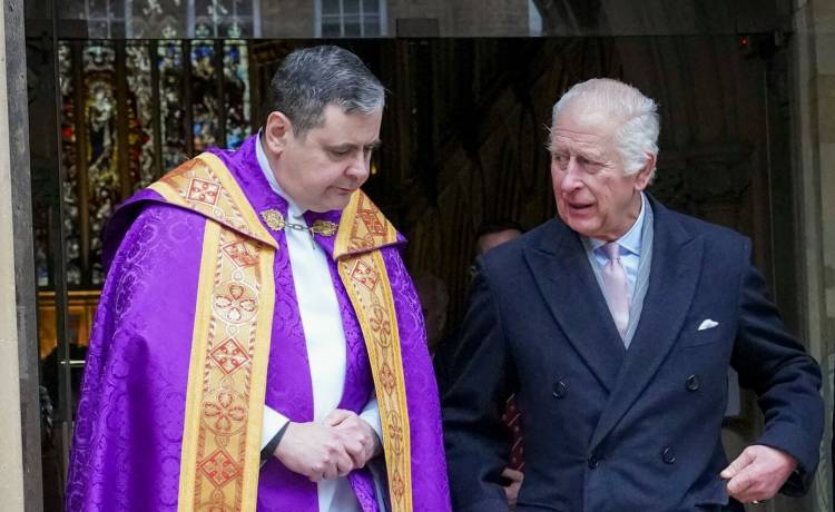 Król Karol III, Dominic Robinson, fot. Arthur Edwards/WPA Pool/Shutterstock (15011984n), Rex Features/East News