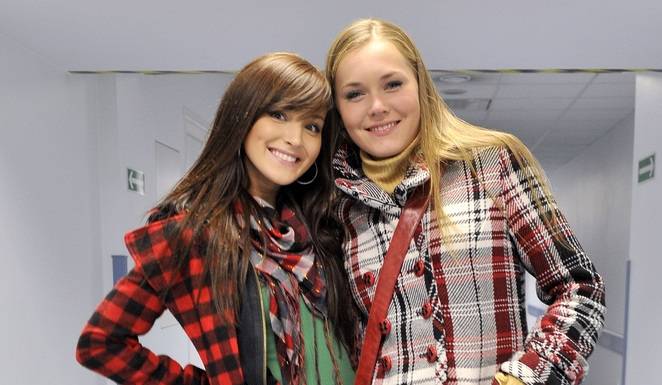  Marina Łuczenko i Magda Lamparska na zdjęciu sprzed 10 lat. Ale stylizacje…