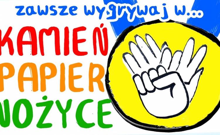 Jak zawsze wygrywać w "kamień, papier, nożyce"? Jest na to sposób! [WIDEO]                                                