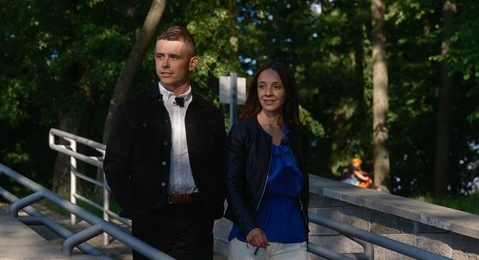 Adam i Wiktoria z „Rolnik szuka żony 11”. Fot. materiały prasowe TVP/Piotr Matey/Fremantle