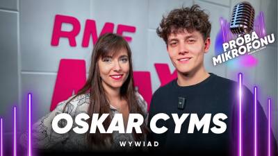 Oskar Cyms w RMF MAXX o swoim debiutanckim albumie