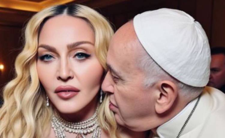 Madonna i papież Franciszek, fot. Instagram @madonna