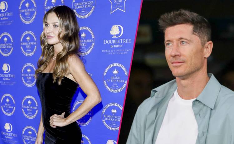 Anna Lewandowska, Robert Lewandowski. Fot. AKPA