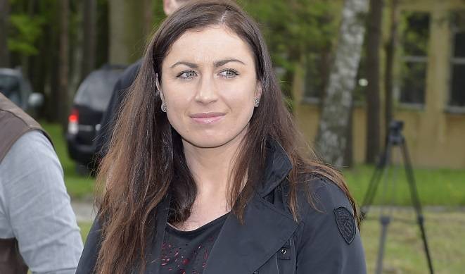 Justyna Kowalczyk wybrała się na ściankę wspinaczkową. Towarzyszył jej kilkumiesięczny syn. Te zdjęcia skradły serca internautów 