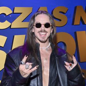 Michał Szpak na imprezie promującej nowy show. Przyszedł bez spodni! [FOTO]