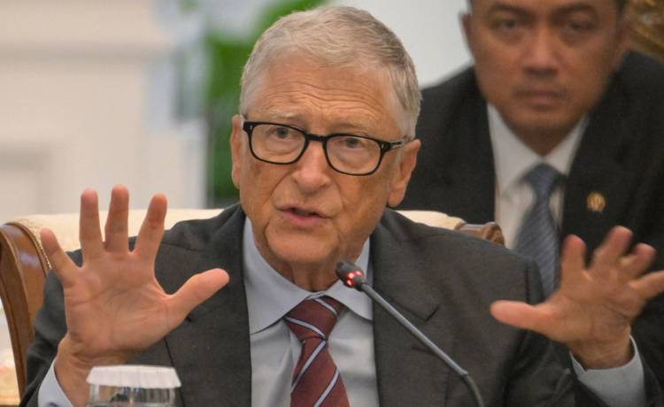 Bill Gates, fot. BAY ISMOYO/AFP/East News