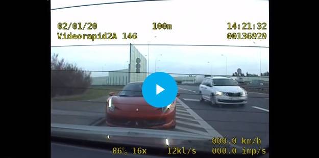 Pędził przez Warszawę z prędkością 200km/h. Został zatrzymany przez policję [WIDEO]