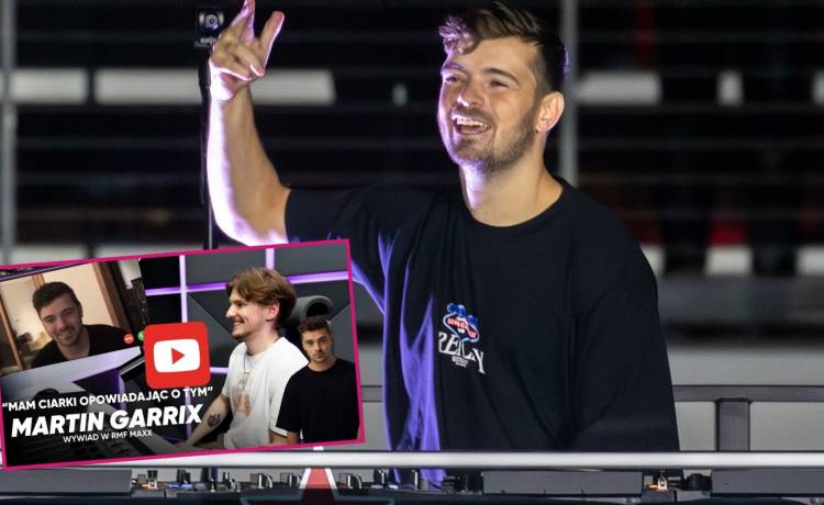 Martin Garrix w RMF MAXX, fot. YouTube @RMFMAXX; cristiano barni/Shutterstock