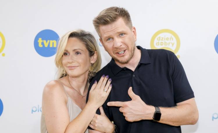 "Dzień Dobry TVN". Filip Chajzer doprowadził Małgorzatę Ohme do łez. Co się stało?