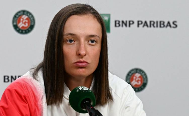 Iga Świątek. Fot. SEBASTIEN BERDA/AFP/East News