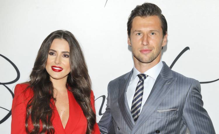 Grzegorz Krychowiak, Celia Jaunat, fot. Podlewski/AKPA