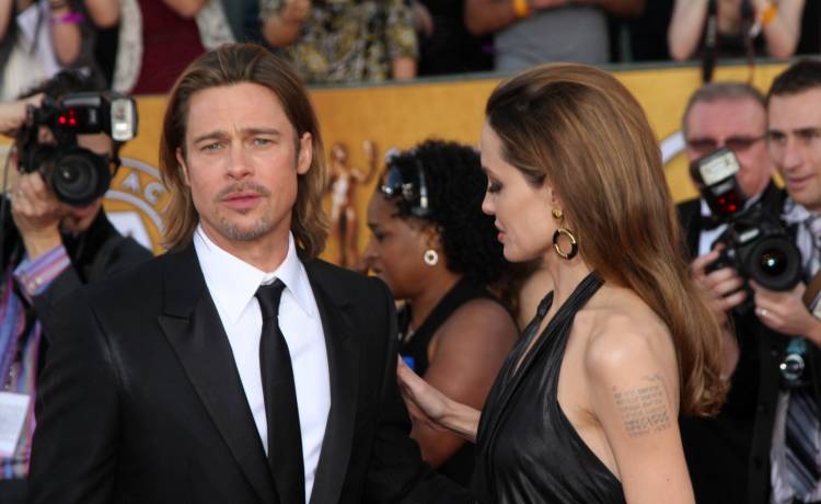 Brad Pitt i Angelina Jolie, fot. Kathy Hutchins/shutterstock.com