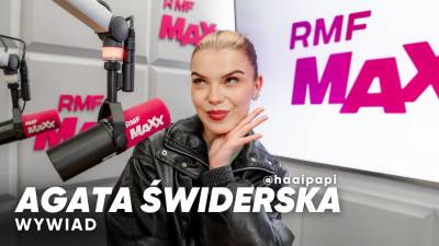 Agata Świderska (haaipapi) premierowo w RMF MAXX