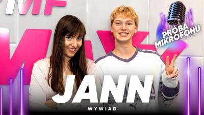 Jann w RMF MAXX! O swojej trasie, współpracy z Madison Beer i nie tylko!