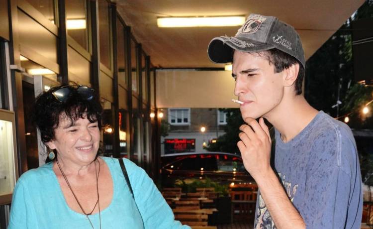 Katarzyna Grochola i Antoni Sztaba, fot. FOTON/PAP