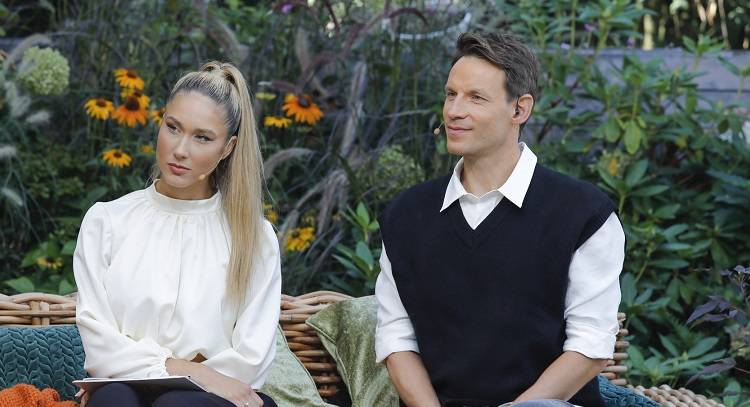 Ida Nowakowska i Tomasz Wolny w „Pytaniu na śniadanie”. Fot. AKPA