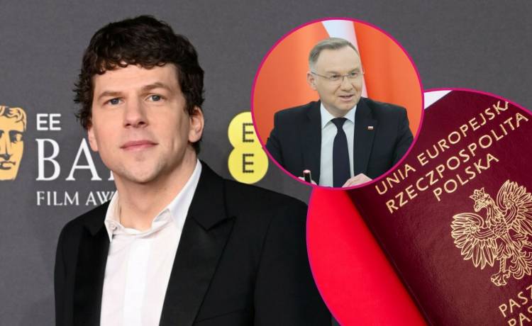 Duda przyzna polskie obywatelstwo Jesse Eisenbergowi, fot. East News; Shutterstock