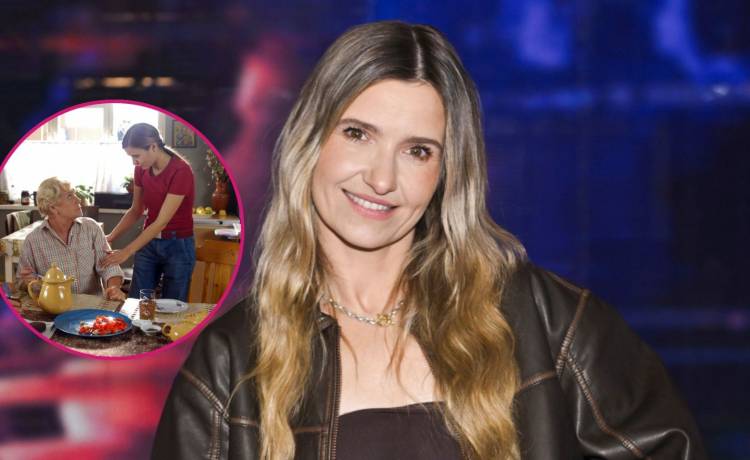 Joanna Koroniewska w „M jak miłość” i dziś. Fot. AKPA