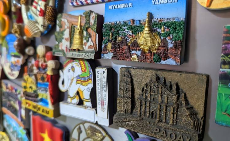 Magnesy na lodówce, fot. Shutterstock