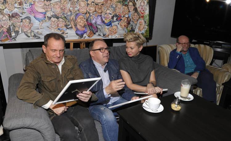 Wojciech Wysocki, Bogdan Kalus, Beata Olga Kowalska, Artur Barciś, fot. AKPA