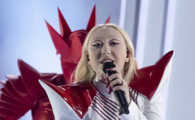 Luna na próbach do Eurowizji, fot. nearchos/SplashNews.com/East News