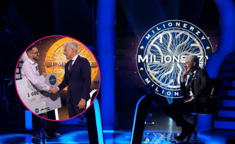 Marek Wojtuń i Hubert Urbański w „Milionerach”. Fot. materiały prasowe TVN/x-news/Instagram