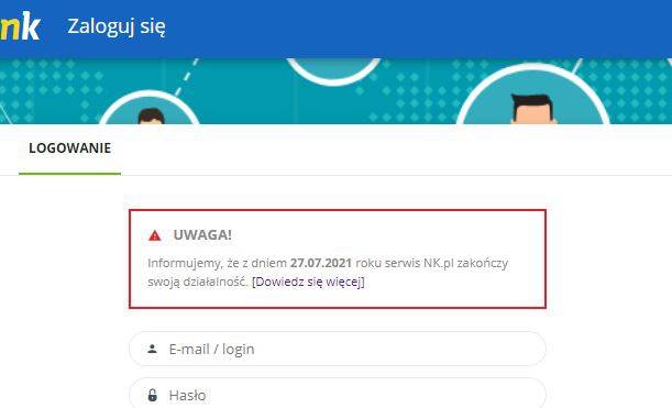 Nasza-Klasa.pl przestała istnieć. Co przyczyniło się do upadku strony?