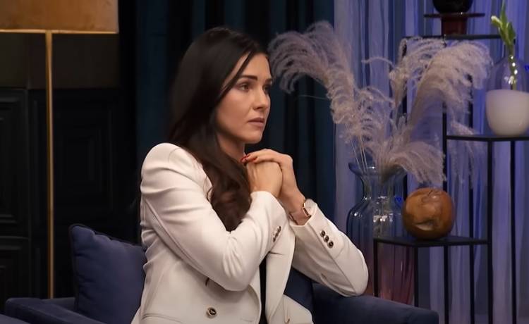 Ewa Kryza w finale programu: „Rolnik szuka żony”. Fot. kadr z Youtube