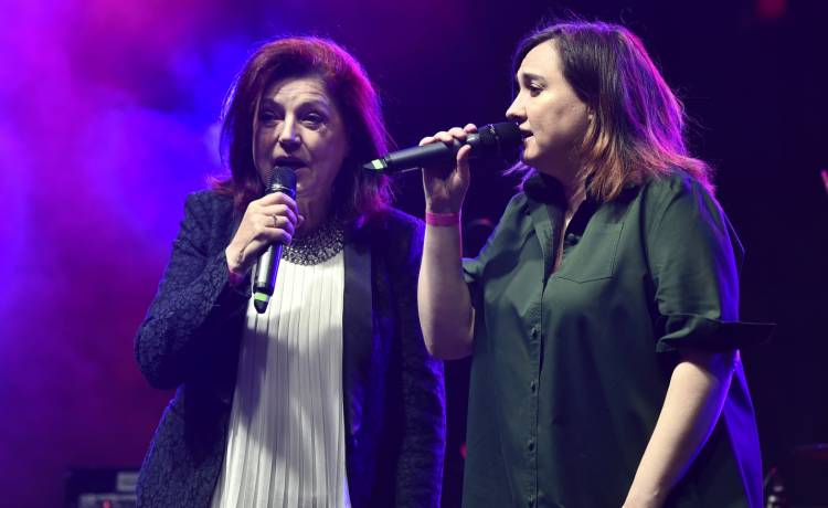 Urszula Dudziak z córką - Miką Urbaniak, fot. AKPA