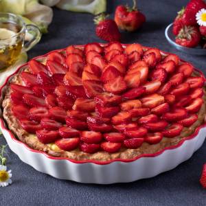 Przepis na tartę z truskawkami. Nikt się jej nie oprze