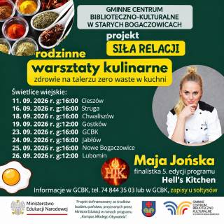 Rodzinne Warsztaty Kulinarne